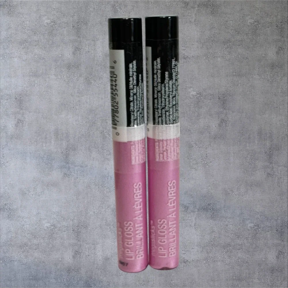 Wet n‎ Wild MegaSlicks Lip Gloss 544 Sinless Lot 2 Berried Treasure Pink NEW